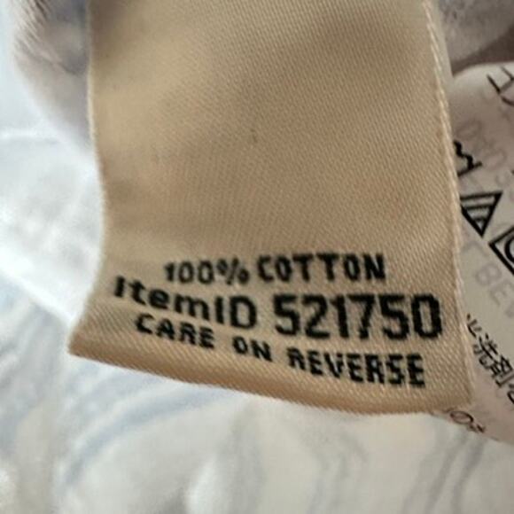 LL Bean Seersucker Shirt Womens SMALL Sleeveless Top Preppy Summer Casual Stripe - Picture 7 of 11